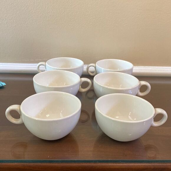 Russell Wright Iroquois Casual China 6 cups - Picture 1 of 10